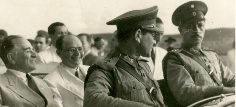 Getúlio Vargas e Agmenon Magalhães no Recife, 1940. 