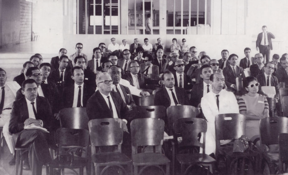 Juízes e promotores reunidos em Salgueiro, 1966.